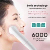 Exfoliante eléctrico del cepillo de limpieza de la belleza de la cara, limpiador facial giratorio de la vibración sónica, herramientas para el cuidado de la piel - details 5