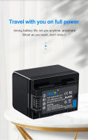 HQIX-cargador de batería para cámara Canon iVIS HF R82 VIXIA HF R30 R32 R300 R600 LEGRIA HF M500 M506 M56 M52 M50, BP-727 - details 3
