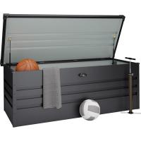 Caja de Almacenamiento Exterior Robusta de 450 L 120x61x62cm Espesor 0,40mm Tapa Abatable - details 19