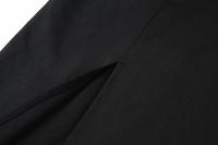 BUNO-rojo negro Año nuevo fiesta de Navidad vestidos largos mujeres primavera básico ceñido al cuerpo con cordones estiramiento vestidos midi ajustados femme - details 16