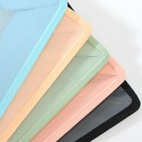 Bolsa de almacenamiento de papel de prueba multifuncional, función de botón, bolsa de documentos de gran capacidad para niños, organizador de papelería portátil de mano - details 8