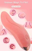 Leten Explorador de Lengua de Pezón Vibrador de Penetración Vaginal para Mujeres - details 8