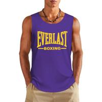 Camisetas sin mangas con estampado 3D para hombre, camisetas de gimnasio transpirables de secado rápido, camiseta informal sin mangas con cuello redondo, chaleco deportivo para Fitness al aire libre - details 3