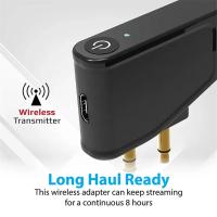 Adaptador Bluetooth 5,3 para avión y avión, transmisor A2DP para auriculares inalámbricos con cancelación de ruido, Aonic 40 50 - details 2