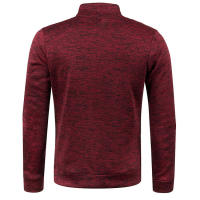 2025 Chaqueta de punto con cuello para hombre, suéter de terciopelo fino, estilo moderno, talla grande, otoño e invierno - details 3