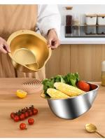 Colador de Arroz de Acero Inoxidable 304 Herramienta de Cocina para Lavado de Frutas y Verduras - details 6