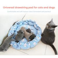 Cama de Mascotas Suave y Lavable Tamaño Completo Diseño de Donut para Gatos y Perros - details 0