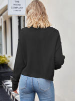 Cárdigan Vintage de punto para mujer, abrigo holgado con botones, a la moda, otoño e invierno, 2023 - details 2