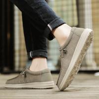 Dude-zapatos de lona sin cordones para Hombre, mocasines, Alpargatas, color negro, talla grande 49 50 51 - details 7