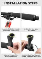 WEST BIKING-empuñaduras interiores para manillar de bicicleta de montaña, accesorio de diseño ergonómico, de nailon, 22,2mm - details 10