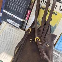 Mochila Mini con Hebilla y Cordón Bolso Escolar de Cuero PU para Mujer - details 16