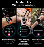 Reloj inteligente V99 de 185 pulgadas Ultra HD NFC con llamadas Bluetooth, batería grande de 710mAh, rastreador de ejercicios, reloj inteligente deportivo para hombres y mujeres - details 12