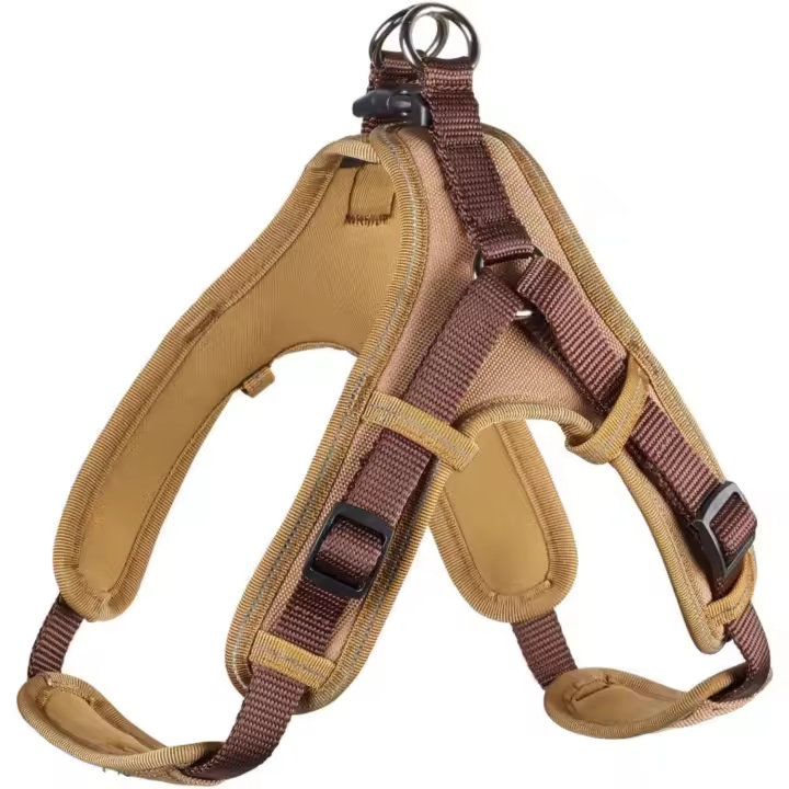 HUNTER Vario Quick - Arnés de Neopreno pequeño, 45-55 cm, 15 mm, Color Rojo y Negro - 1
