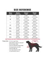 Chubasquero impermeable para perros grandes, chaqueta a prueba de viento para mascotas, abrigo de Labrador y Bulldog Francés, abrigo de invierno cálido para todas las razas de perros - details 1