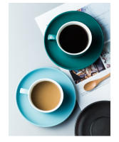 Juego de taza de café y platillo de cerámica nórdica, taza de jugo de leche Simple, tazas de desayuno, taza de té y plato de la tarde, utensilios de café - details 5