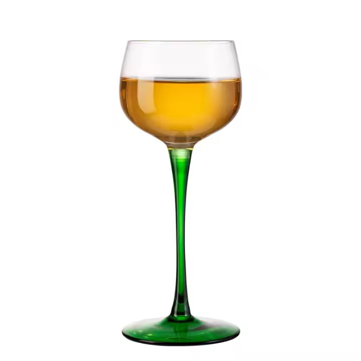 Copa medieval francesa copa de vino dulce para el hogar copa de vino tinto esmeralda copa de champán para mujer retro - 1