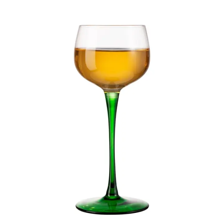 Copa medieval francesa copa de vino dulce para el hogar copa de vino tinto esmeralda copa de champán para mujer retro - 1