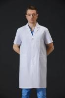 Bata de laboratorio personalizada para hombre, bata de laboratorio de manga corta con 3 bolsillos para mujer, bata médica, uniforme de clínica hospitalaria para enfermera - details 4