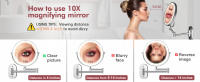 10X Magnification Makeup Mirror