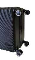 Maleta de viaje Barata grande Lys 616 Negra de 76 x 49 x 29 cm Maletas de Viaje Rígida Equipaje con 4 Ruedas giratorias 360º y C - details 4