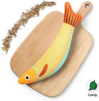 Juguete de Gato Simulación 3D de Pescado Juguete de Mordedura Interactiva para Gatitos y Carpas - details 1