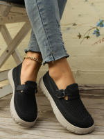 Zapatos Casuales para Mujer Slip-Ons, Transpirables y Cómodos Zapatos Deportivos, Versátiles para Caminar sobre Suela Suave - details 0