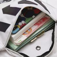 Riñonera de lona para hombre y mujer, bolso con agujero para auriculares, tira reflectante para cadera, plátano, soporte para teléfono de viaje, 2023 - details 12