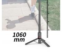 Trípode de Teléfono de Palo de Selfie de Aleación de Aluminio de 104,14 cm, Extensible 3 en 1 con Mando Inalámbrico y Soporte de Trípode de Rotación 360 para iPhone 14/13/12/11 Pro/XS Max/XS/XR/X, para Smartphone Android, portátil, ligero - details 7