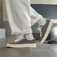 Zapatos de lona para hombre, básicos, versátiles, negros, modernos, casuales, transpirables, delgados, retro, deportivos - details 25