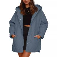 Chaquetas con capucha para mujer, abrigos informales a la moda, Otoño e Invierno - details 2