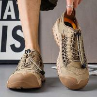 Sandalias de hombre, novedad de verano, zapatos de playa para hombre con suela blanca. Simples, transpirables y resistentes al desgaste. - details 6