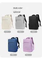 Mochila para Laptop de Doble Capa de Almohadilla de Aire Impermeable, Resistente al Desgaste, Estilo Sencillo y Elegante para Hombres y Mujeres Viaje de Negocios Casual para Primavera/Verano - details 15