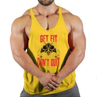 Camiseta sin mangas para hombre, chaleco de marca a la moda para gimnasio, ropa de tirantes para culturismo, Camiseta deportiva para entrenamiento y Fitness - details 9