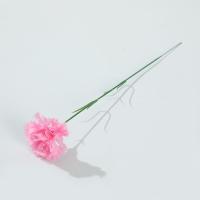 10 Uds nuevo clavel Artificial de tacto Real multicolor 35cm flores falsas 3D clavel rama decoración de fiesta - details 11