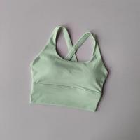 Colección de sujetadores deportivos todo en uno, pecho profesional de alta intensidad a prueba de golpes, sujetador para correr, Yoga, Fitness, tela de verano - details 9