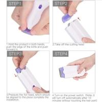 Depiladora eléctrica, afeitadora eléctrica, Mini afeitadora recargable, elimina la depilación indolora, depiladora Facial para el cuerpo Facial - details 2