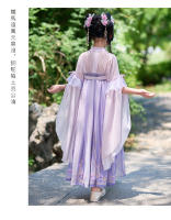 Nuevo Hanfu estilo chino falda fina Ru antiguo súper inmortal vestido Tang de verano para niñas - details 15