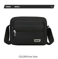 Bolso cruzado para hombre, bolso de hombro individual estilo viajero de gran capacidad, bolsos cruzados de ocio a la moda para hombre - details 5