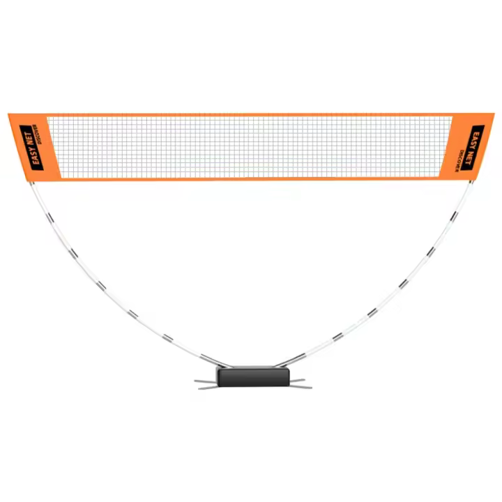 Red de bádminton ajustable en altura con bolsa de transporte, fácil configuración, red de entrenamiento de tenis y voleibol, plegable, profesional - 1