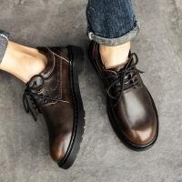 Gran tamaño 2025 nuevos zapatos formales casuales, zapatos de cuero de cordones de los hombres ligeros de baja altura - details 7