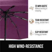 Paraguas compactos y resistentes al viento Apertura automática con un clic Reforzado con fibra de vidrio - details 19