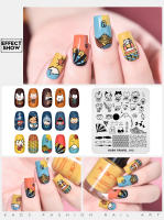 Plantillas de Arte de Uñas KADS para Salones de Belleza Herramientas de Manicura con Diseños de Flores Hojas Oceanos Animales - details 26