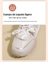 Nuevos zapatos casuales para correr con suela gruesa y realzada - details 4