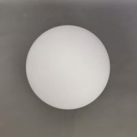 Pantalla de lámpara de vidrio blanco, accesorio redondo, forma de globo, ajustable, 10 cm, 12 cm, 15 cm, 20 cm, 25 cm, - details 3
