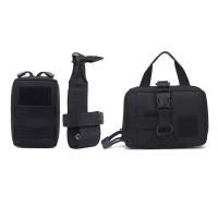 Bolsas tácticas para perros Molle, juego de cinturón, pegatina, entrenamiento militar, chaleco - details 10