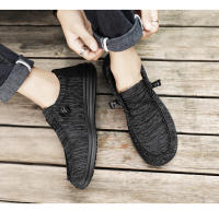 Mocasines de los hombres casuales de un solo paso zapatos de los hombres de lona marea zapatos explosión perezoso zapatos de negocios casual - details 7