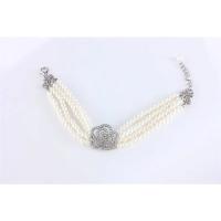 Collar de perlas con diamantes de imitación para perro, joyería de moda para cachorro y gato, Rosa Artificial, accesorios para mascotas - details 15