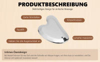 Tera Hertz Gua Sha Werkzeug, Gesichts Massage Gerät, Massage Kratzer für die Gesichts Pflege, Lymph