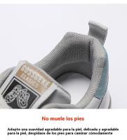Zapatilla de Correr Transpirable para Hombres Primavera 2024 Zapatos Casuales de Moda con Plataforma - details 7
