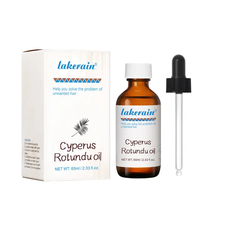 Depilación Cyperus Rotundus aceite axilas piernas pelo cuidado del cuerpo aceite hidratante piel inhibe el cabello aceite esencial de planta de Cyperus - 1